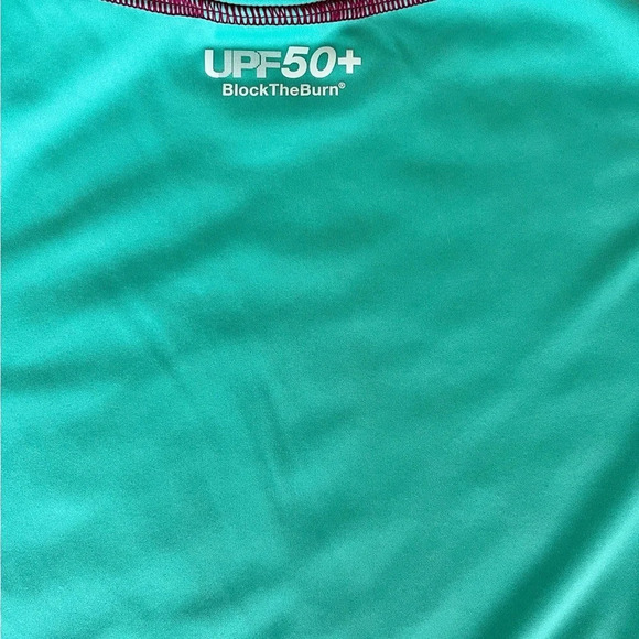 Girl’s Speedo Rashguard UV Rating 50+, Size Small - Picture 6 of 9